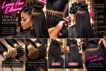 Luxury I-Tip Microlink Hair Extensions – Raw Hair